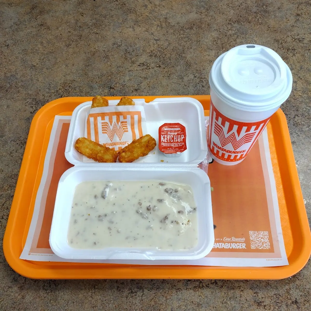 Biscuit and Sausage Gravy Combo