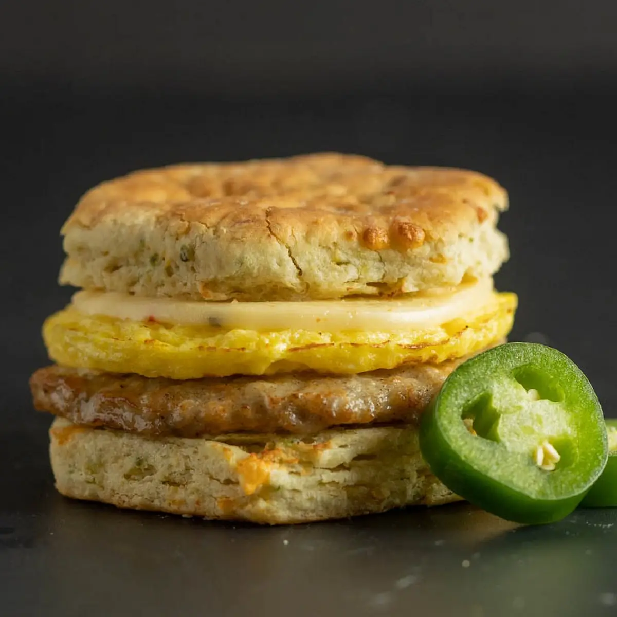 Spicy Sausage Biscuit