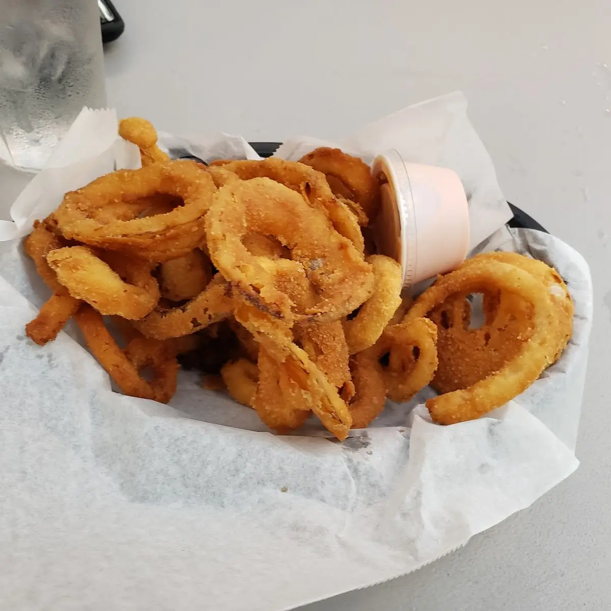 Hand-Breaded Onion Rings