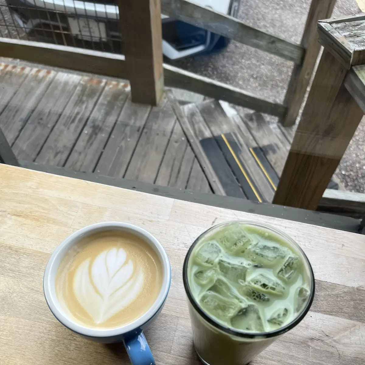 Matcha Latte with Honey