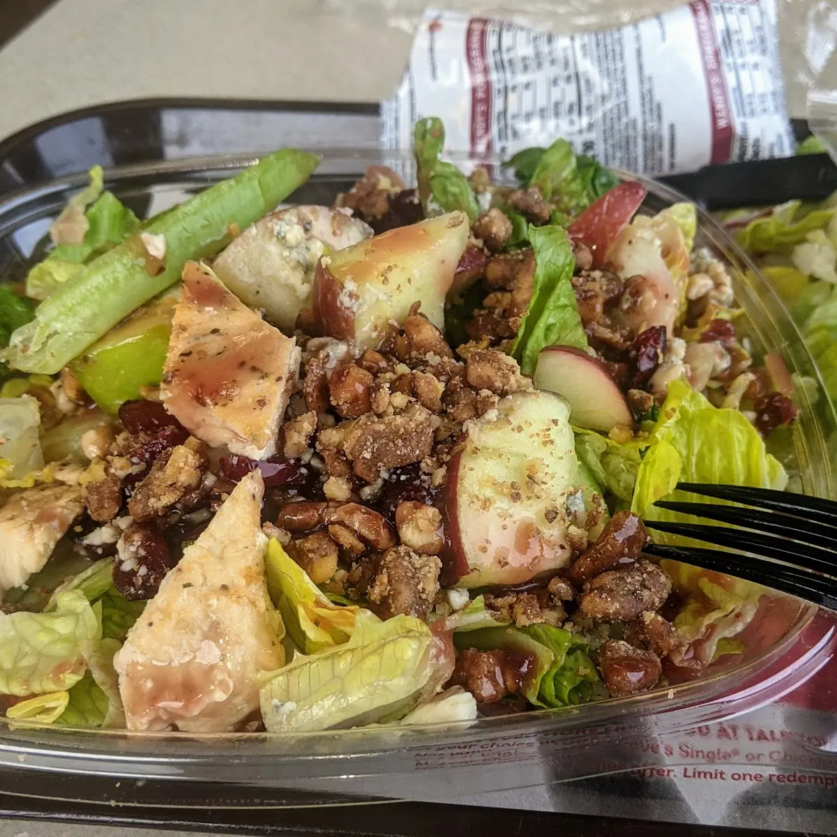 Grill Chicken Apple Pecan Salad