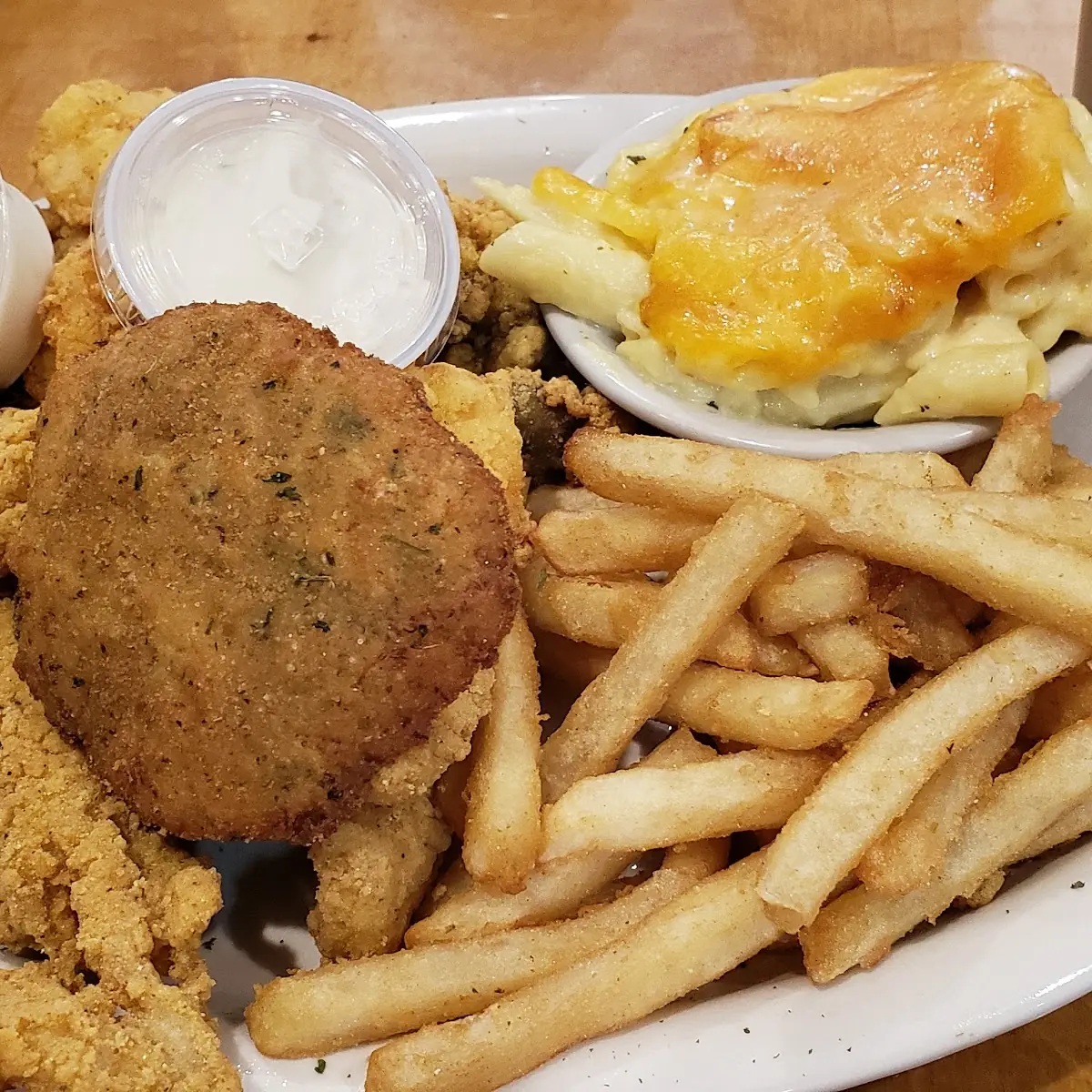 Crab Cakes Dinner