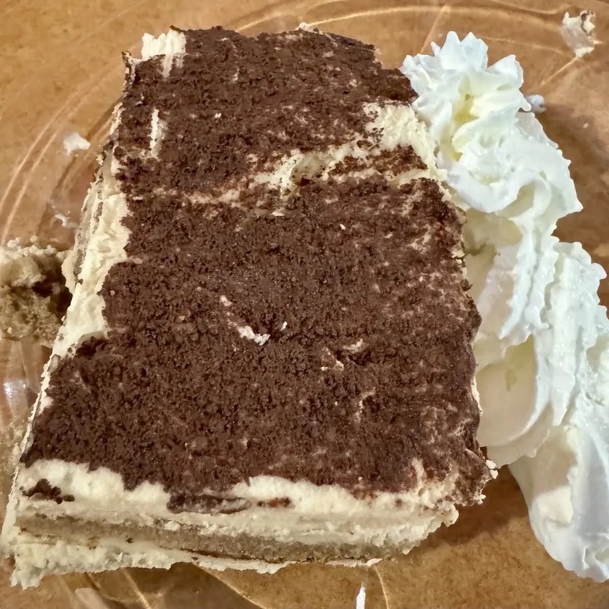 Tiramisu Cake Slice