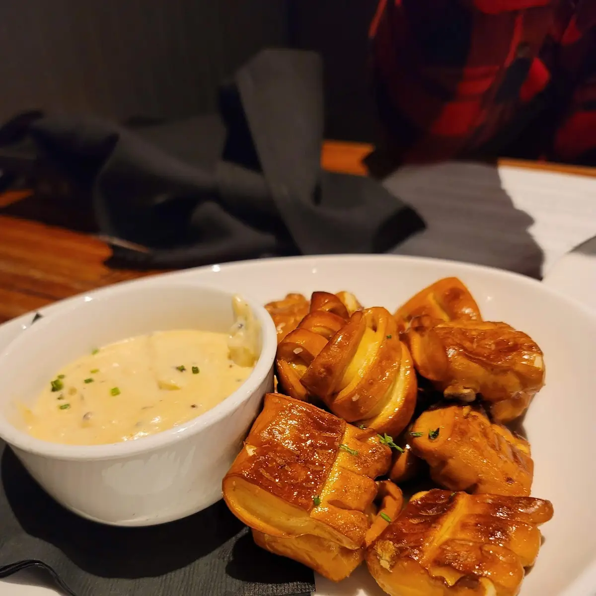 Pretzel Bites and Beer Cheese