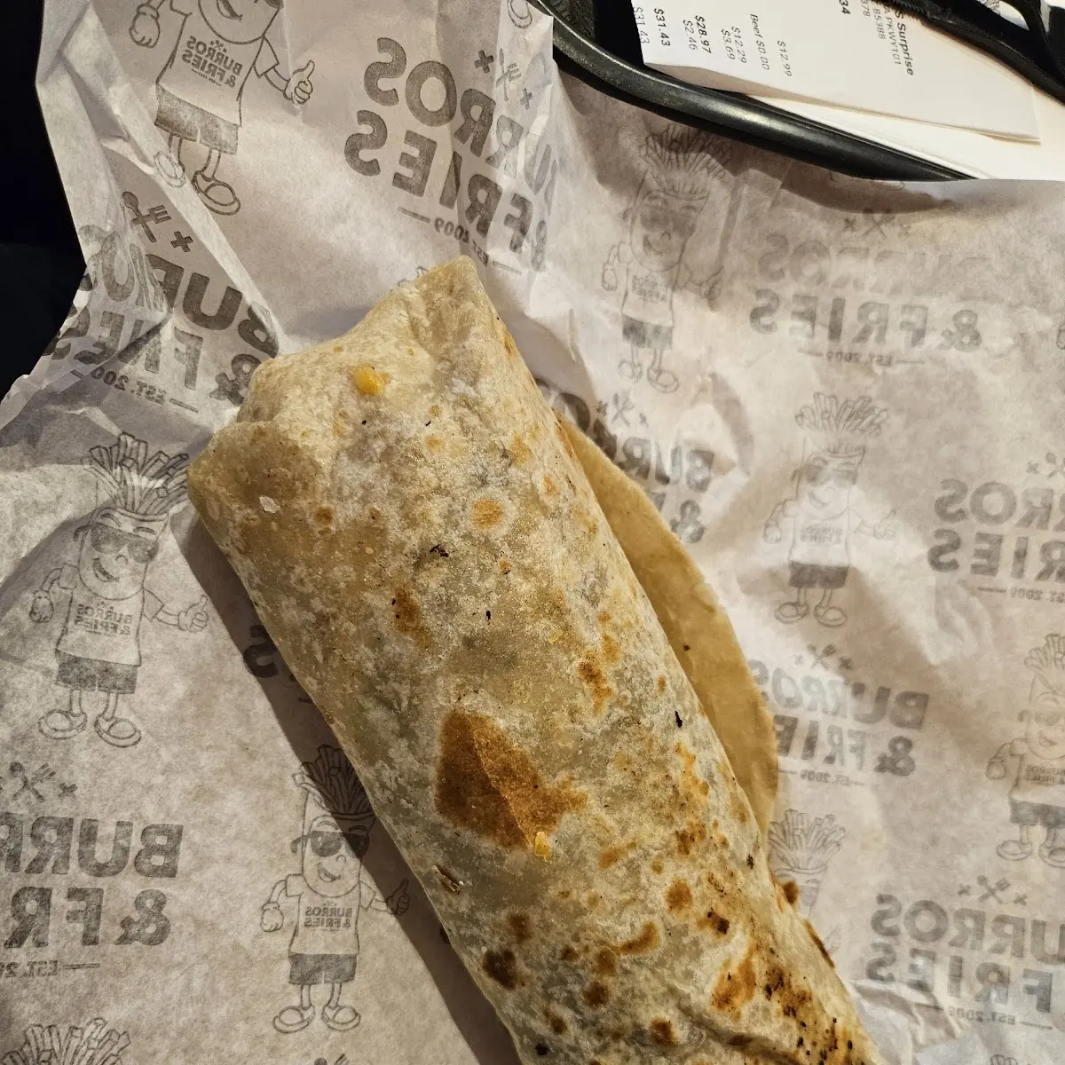 Surf and Turf Burrito