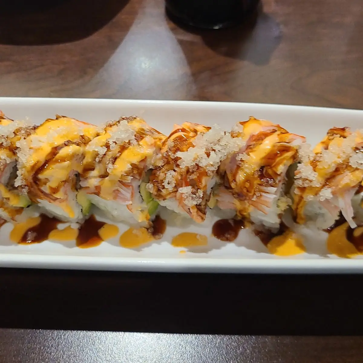 Spider Roll with Crab on Top