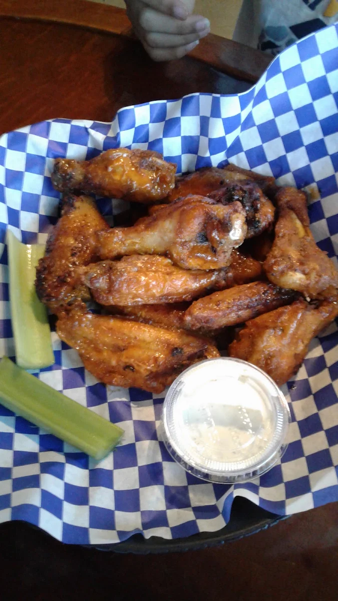 Buffalo and Mango Habanero Wings