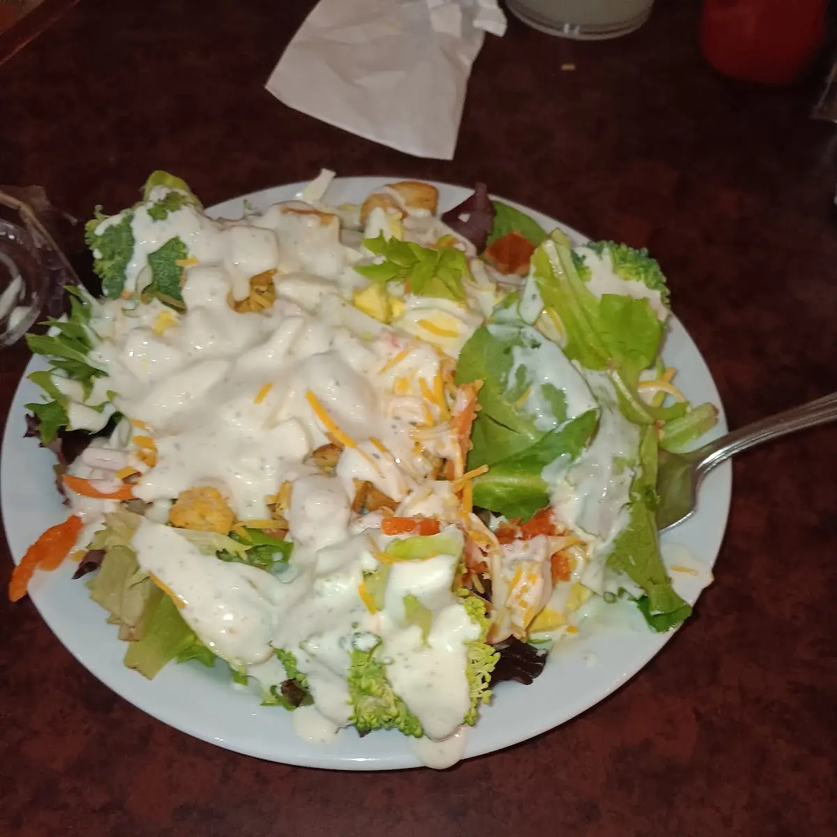 Salad Made from Salad Bar
