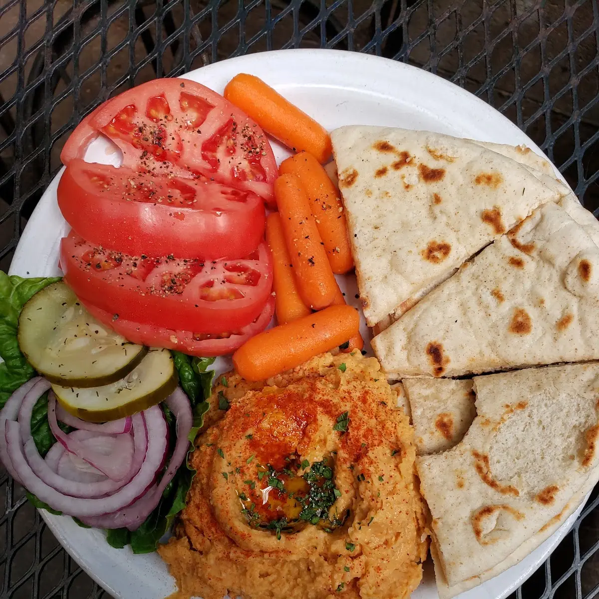 Hummus Plate