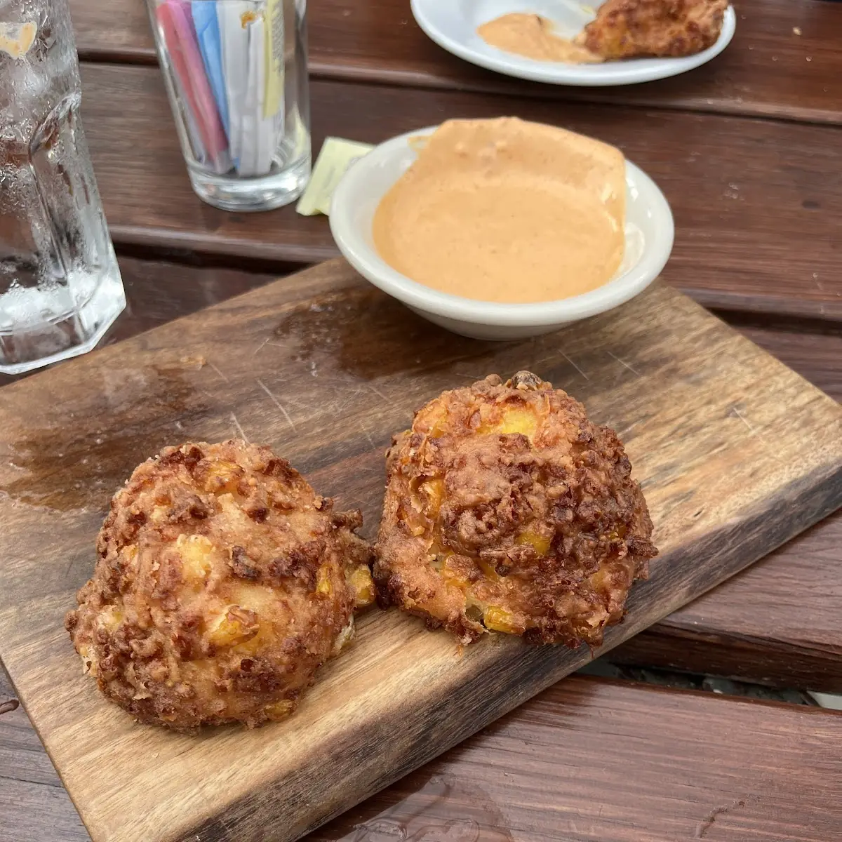 Mac & Cheese Fritters 4pc V