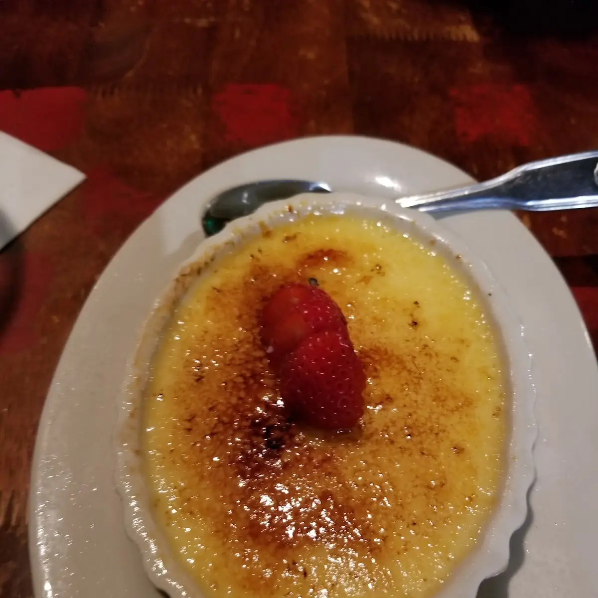 White Chocolate Creme Brulee