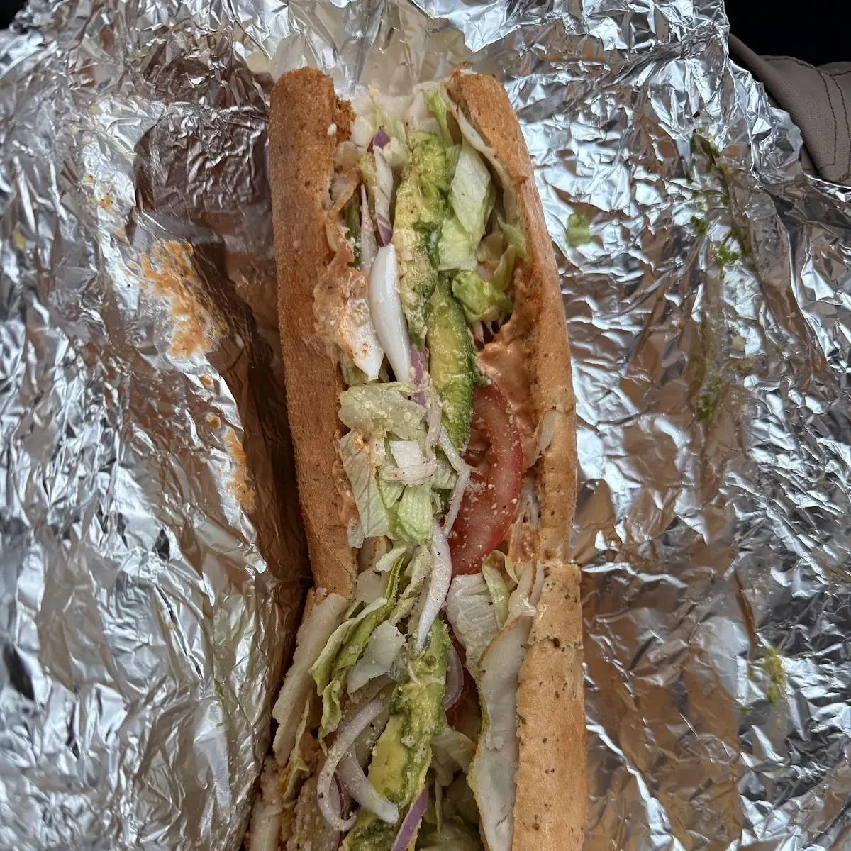 Whole Wheat Sub Sandwich