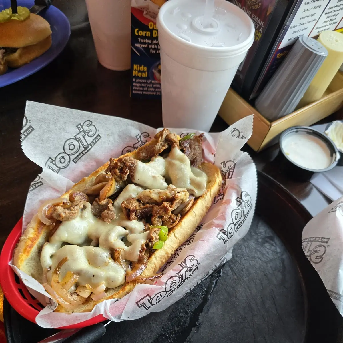 Philly Cheese Steak Sandwich