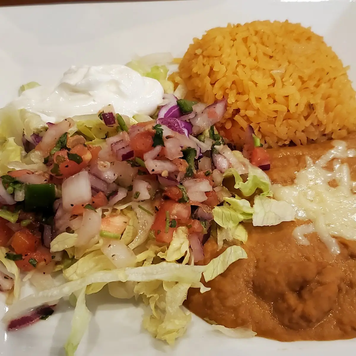 Mexican Rice and Refried Beans