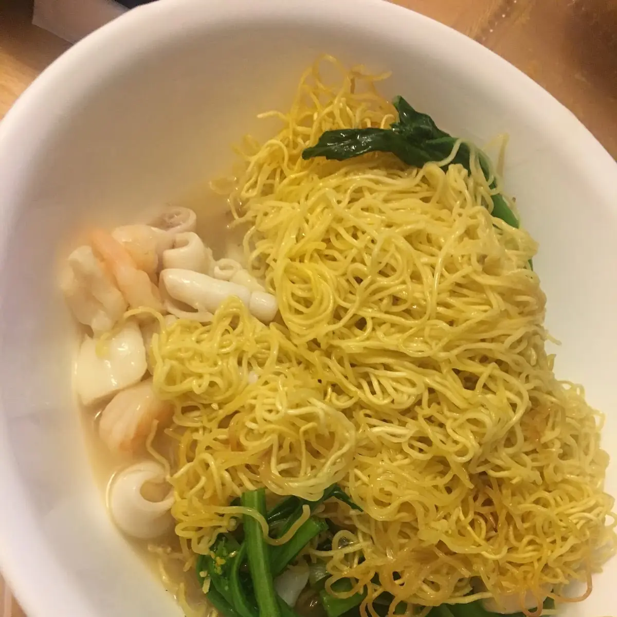 Longevity Egg Noodles with Crab Meat