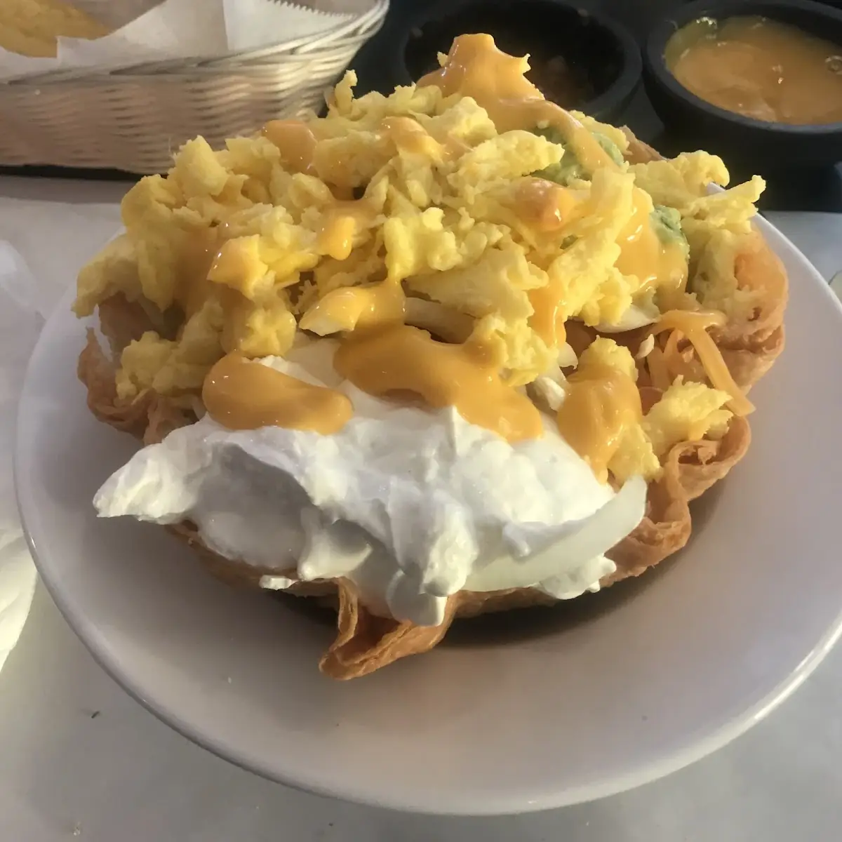 Breakfast Beef Taco Salad