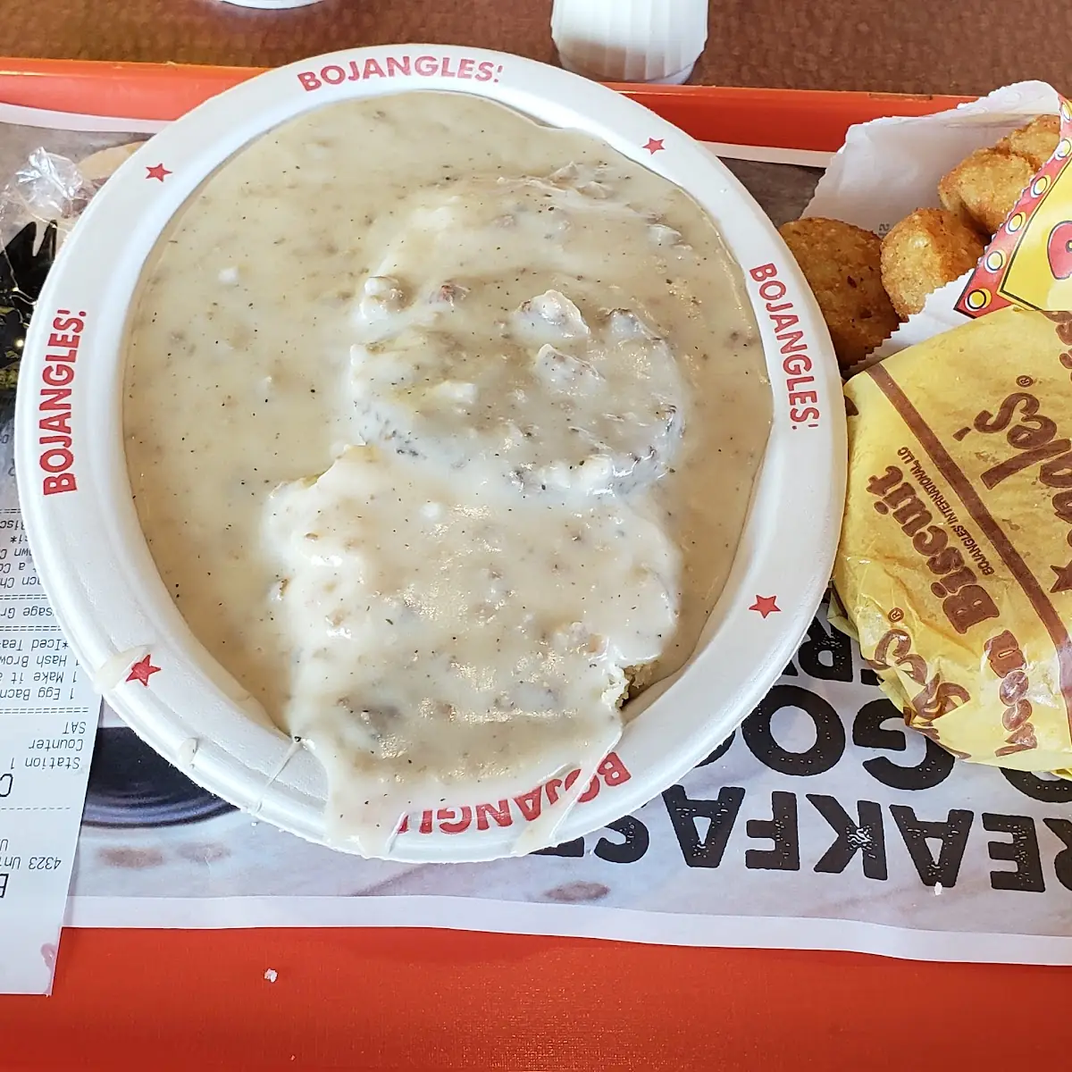 Sausage Gravy and Biscuits