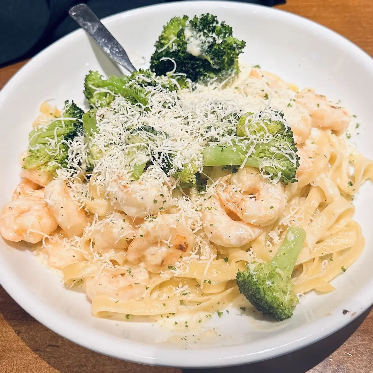 Shrimp Alfredo