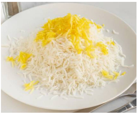 Saffron Rice, Sadaf Persian Restaurant - Balmain