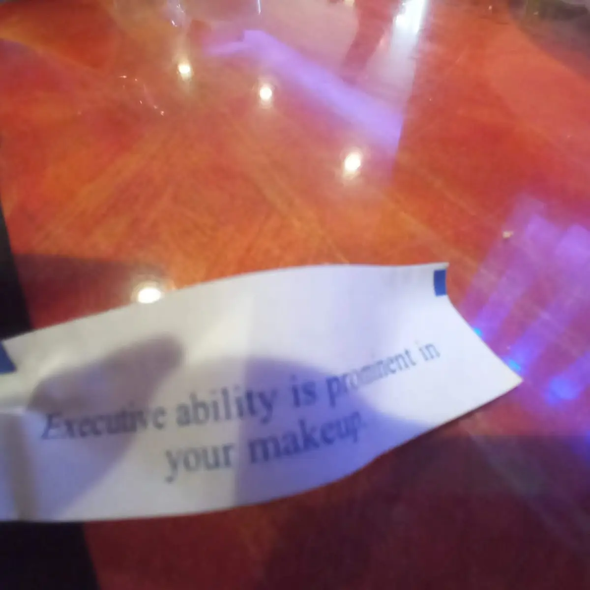 A Fortune Cookie