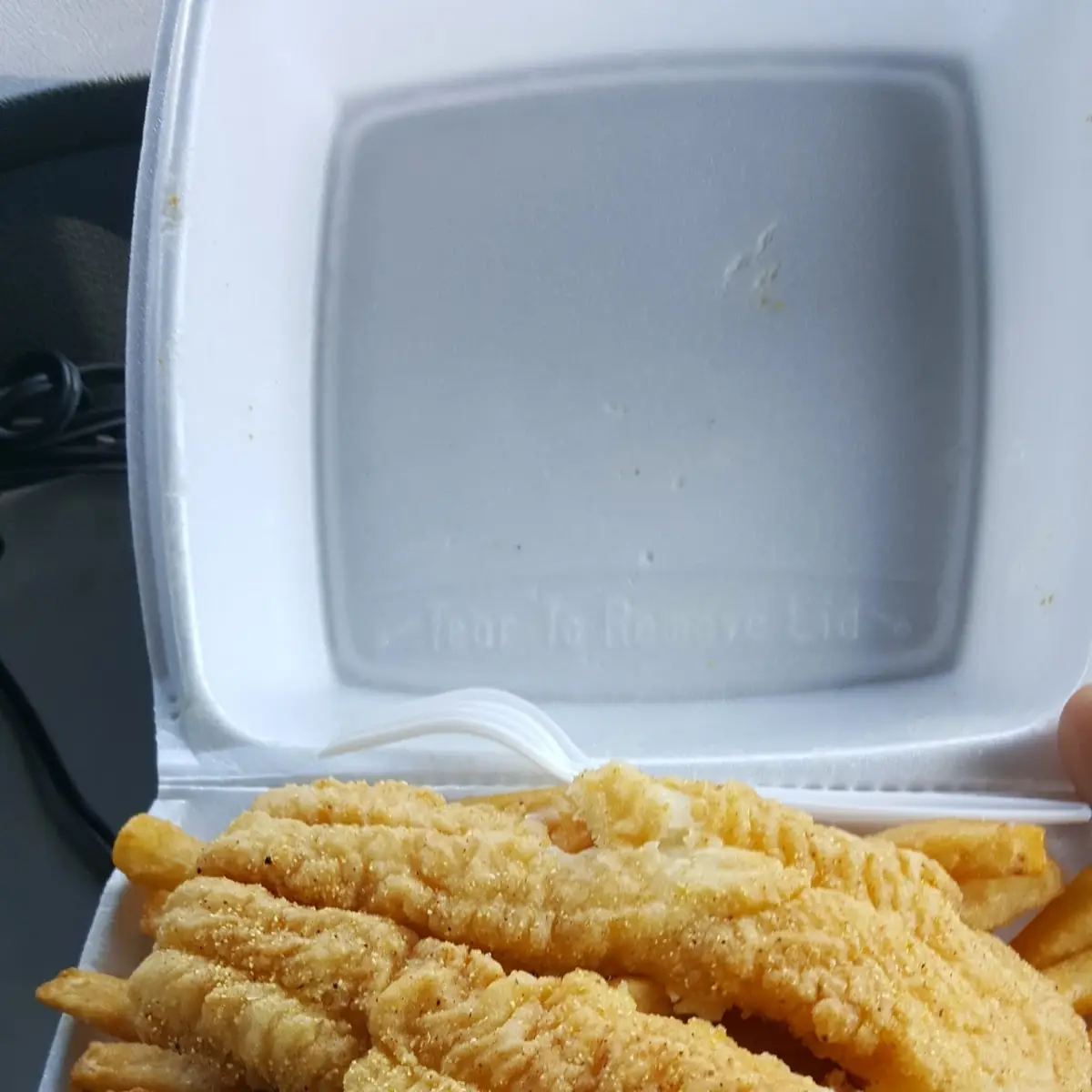 Catfish Nuggets Dinner