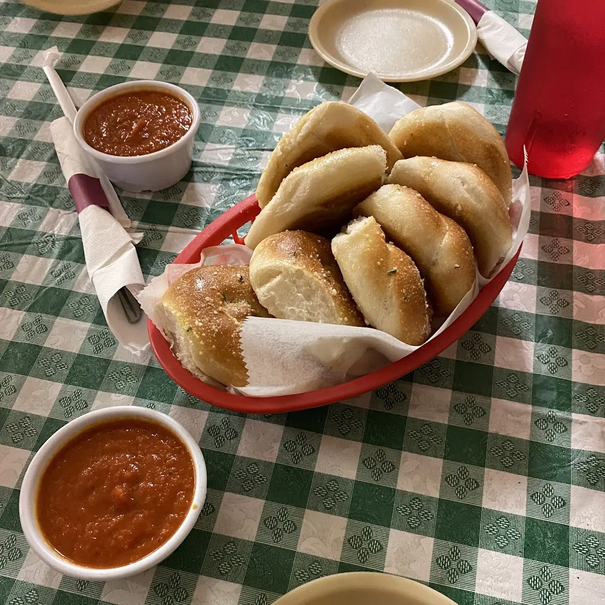Bread and Marinara Dipping Sauce
