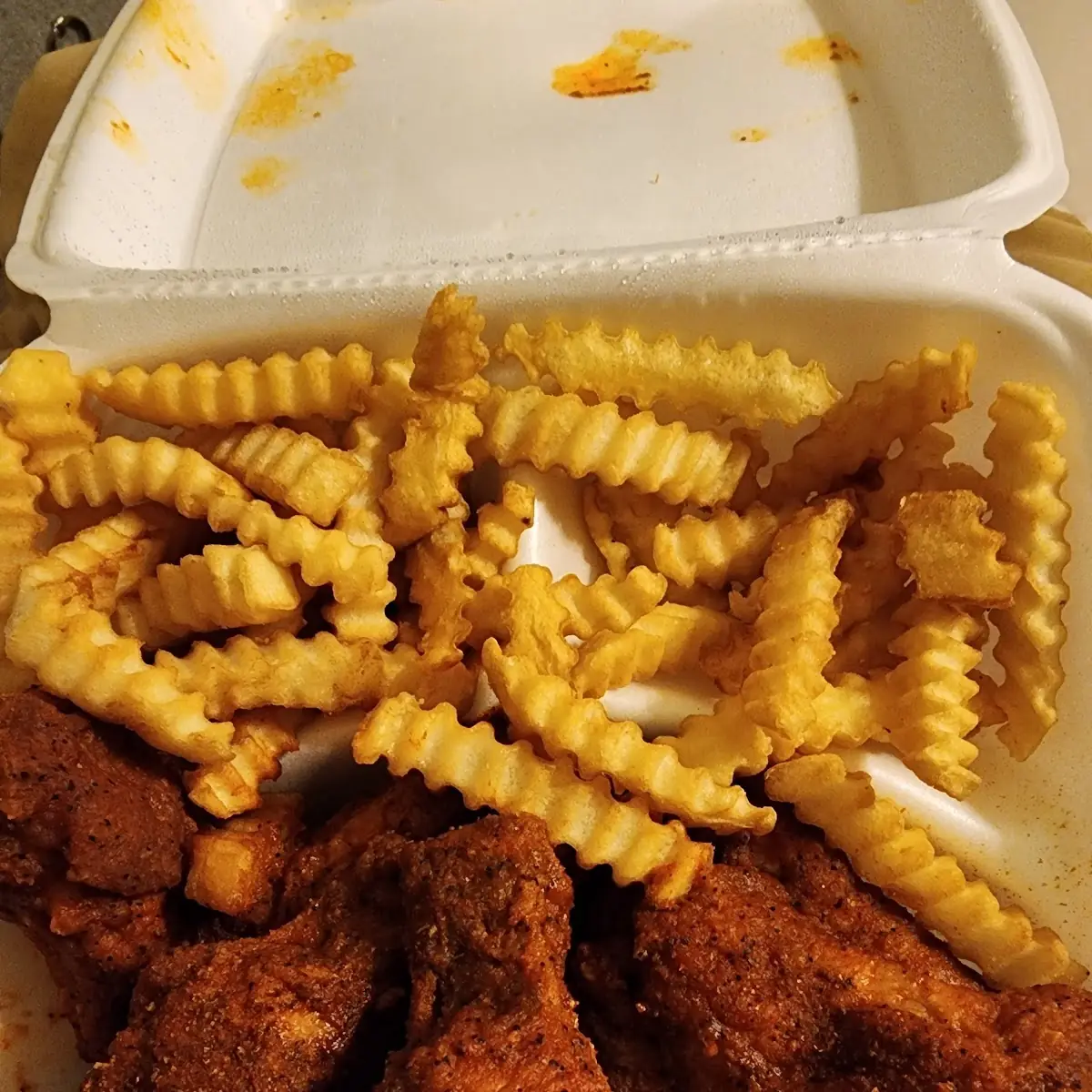 Lemon Lime Pepper Crinkle Fries