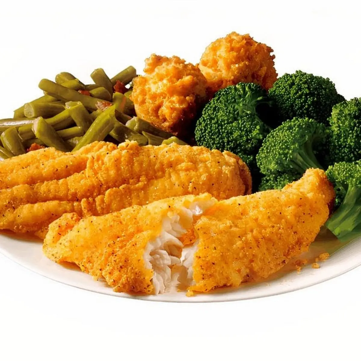 Fried Fish with Fries
