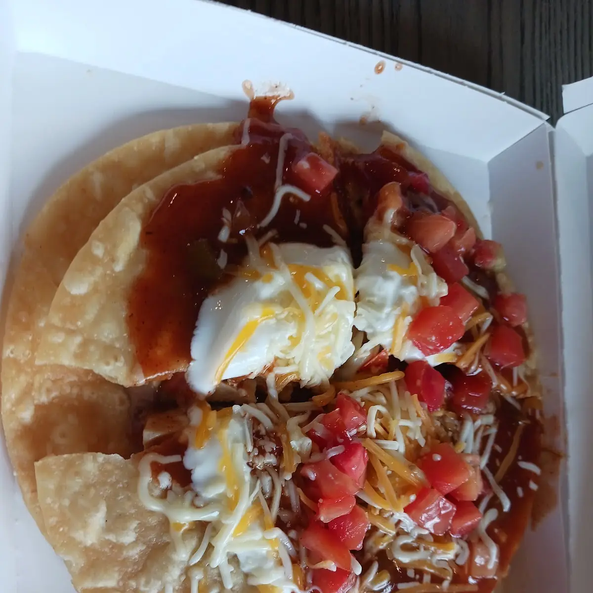 Chicken Mexican Pizza with Sour Cream