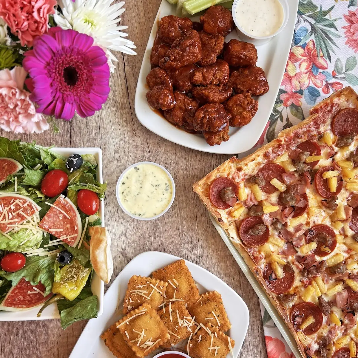 Lunch Deal - 8 3 Topping Ledo Pizza