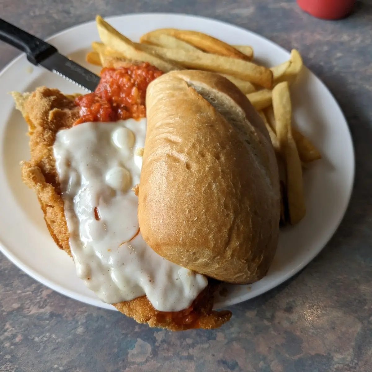 Chicken Parmesan Sandwich