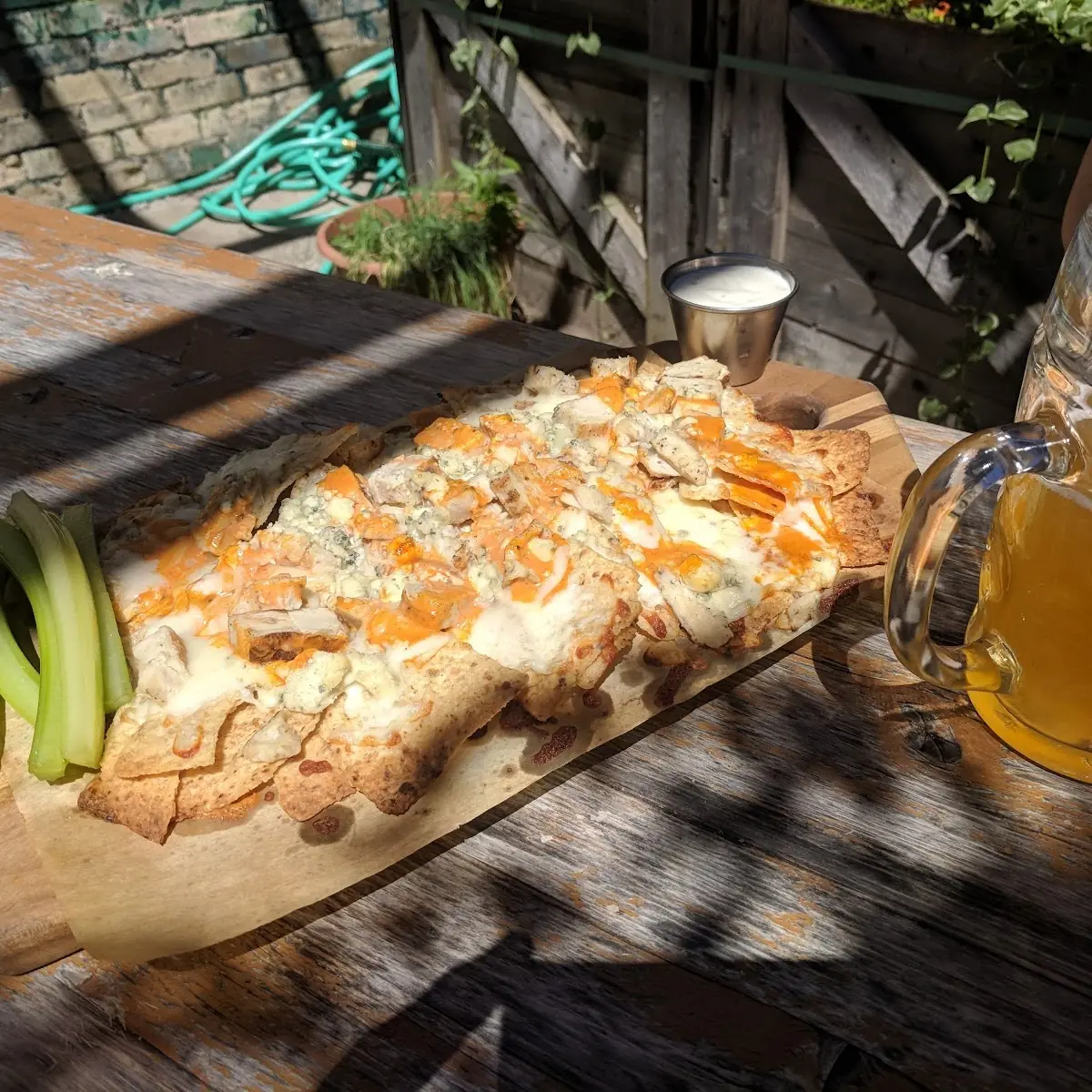 Buffalo Chicken Nachos