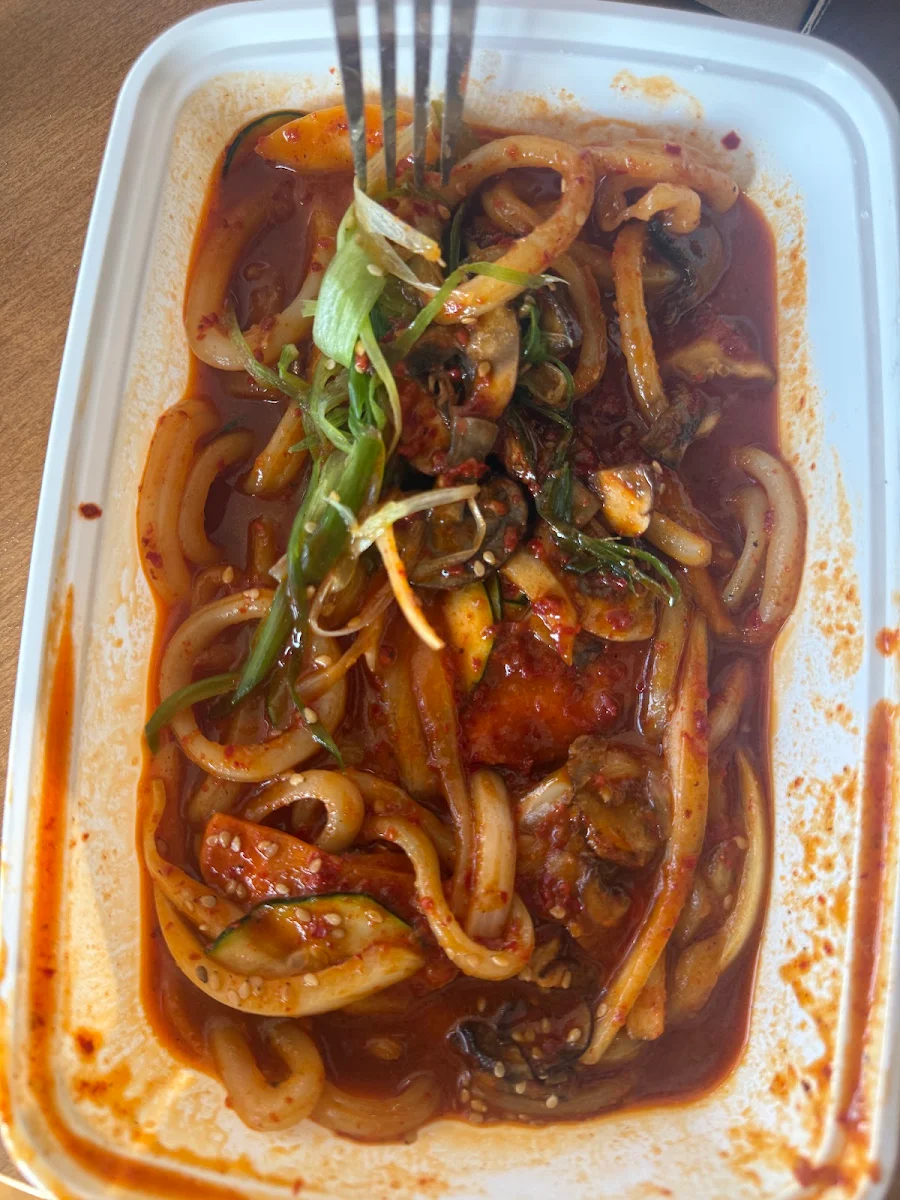 Spicy Squid, Bi-One Korean BBQ