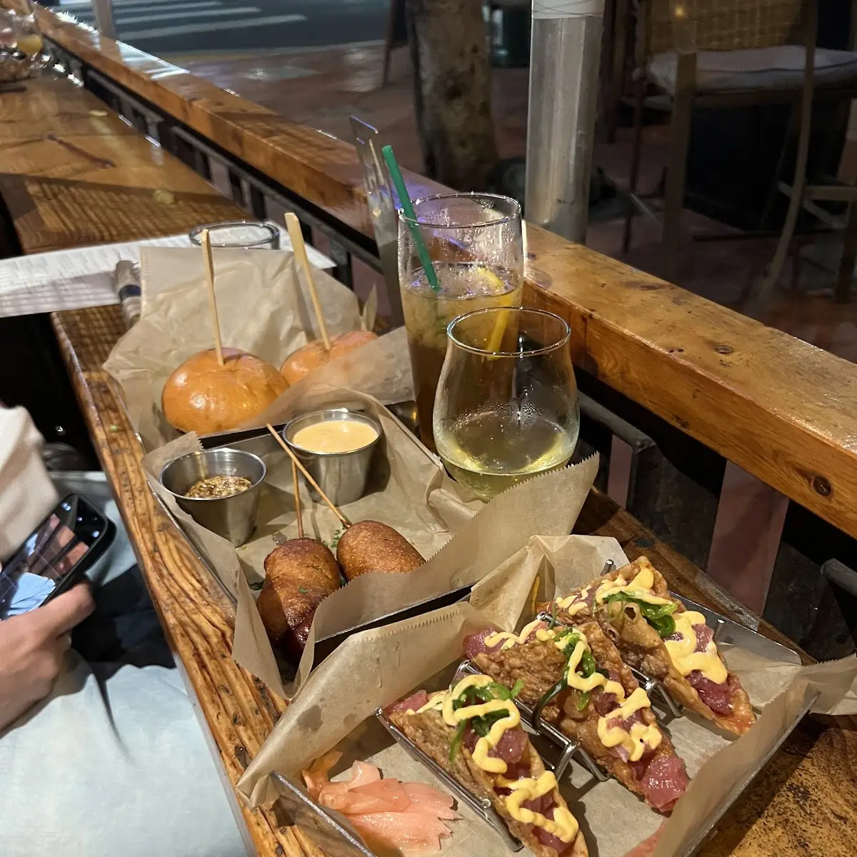 Corn Dogs and Sliders