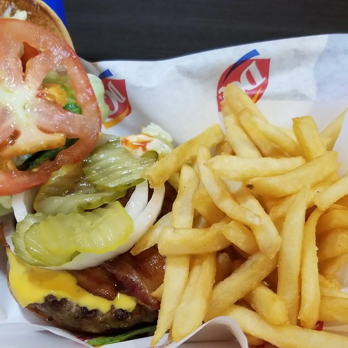 Bacon Burger Combo