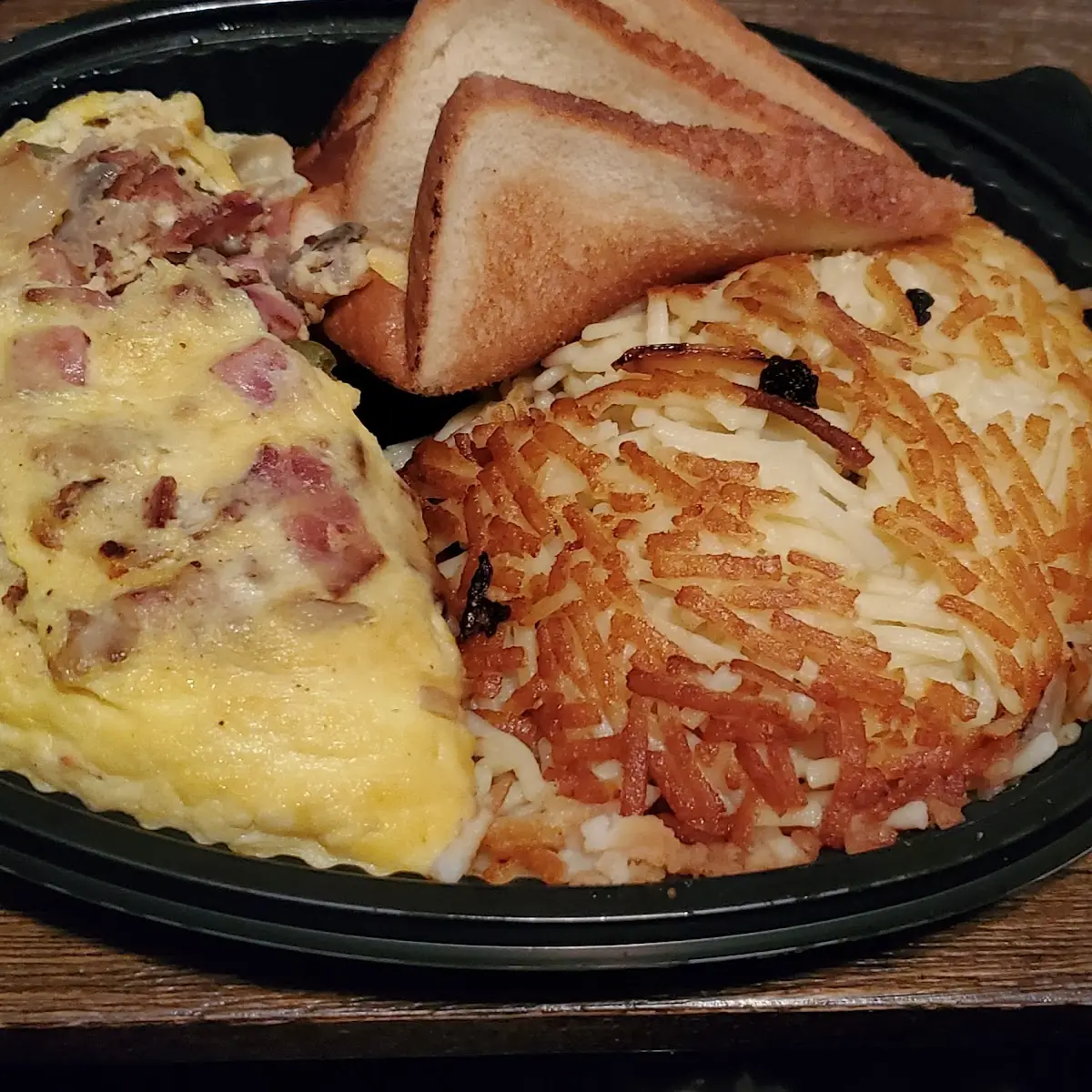 Omelette Hash Browns