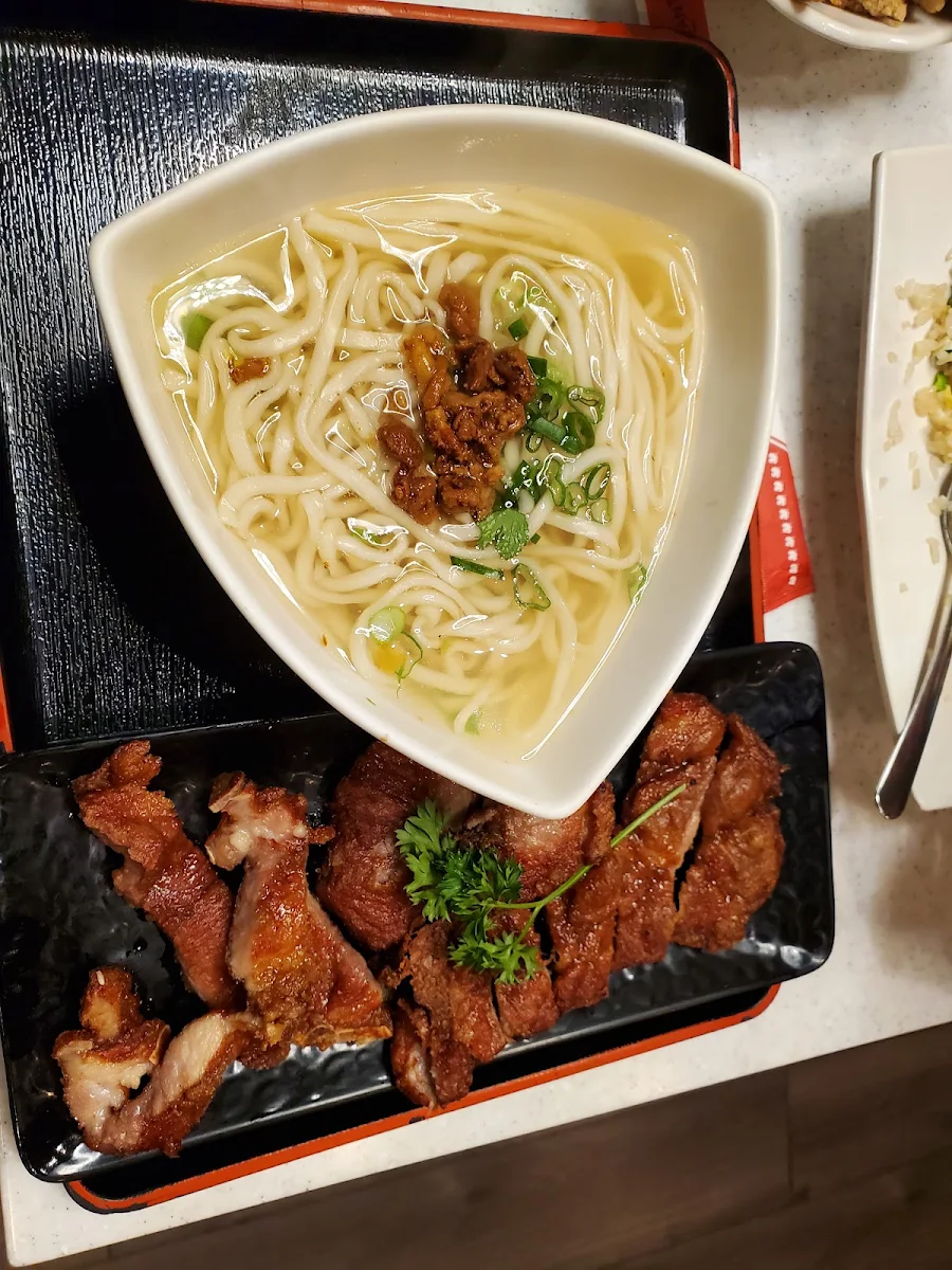 Fried Pork Chops and Noodle Soup, Bubble World Surrey