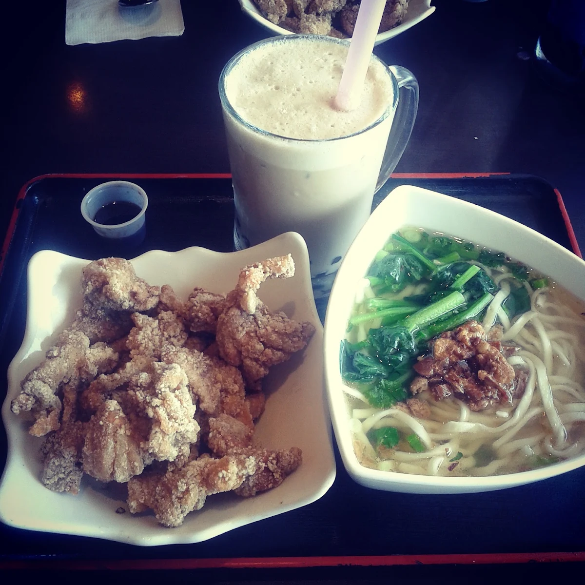 Taiwanese Chicken Nugget Noodles, Bubble World Surrey