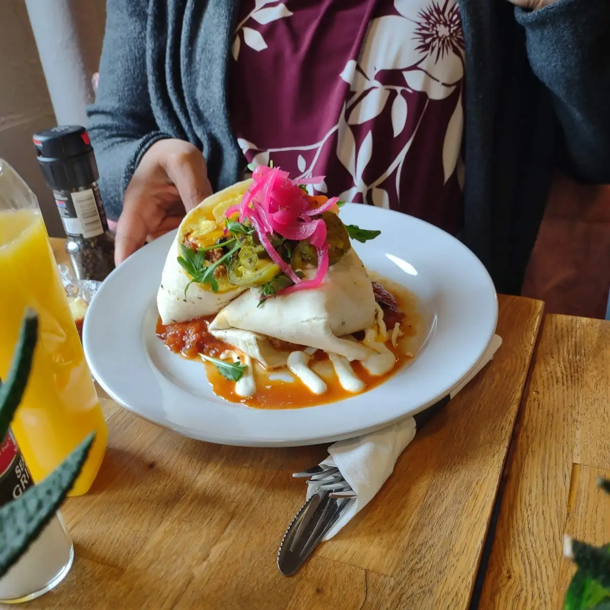 El Guapo Breakfast Burrito