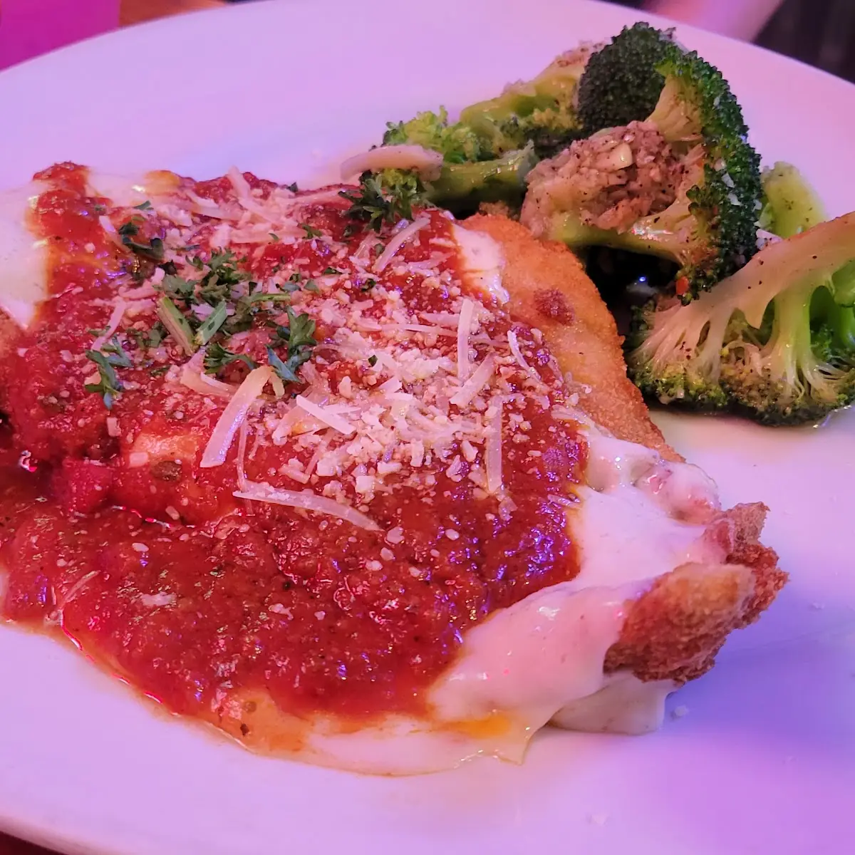 Chicken Parmigiana