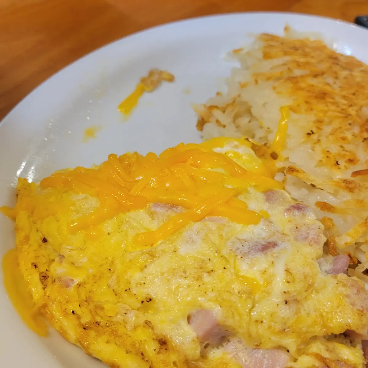 Ham and Cheese Omelette