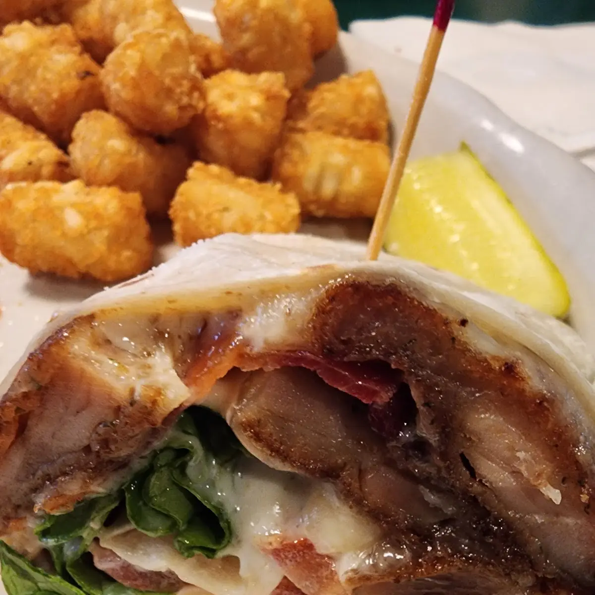 Bacon Cheeseburger Wrap