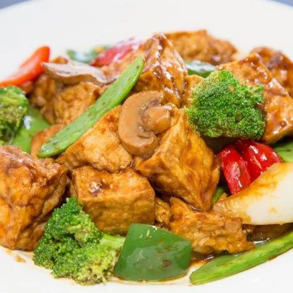 Bean Curd with Vegetables
