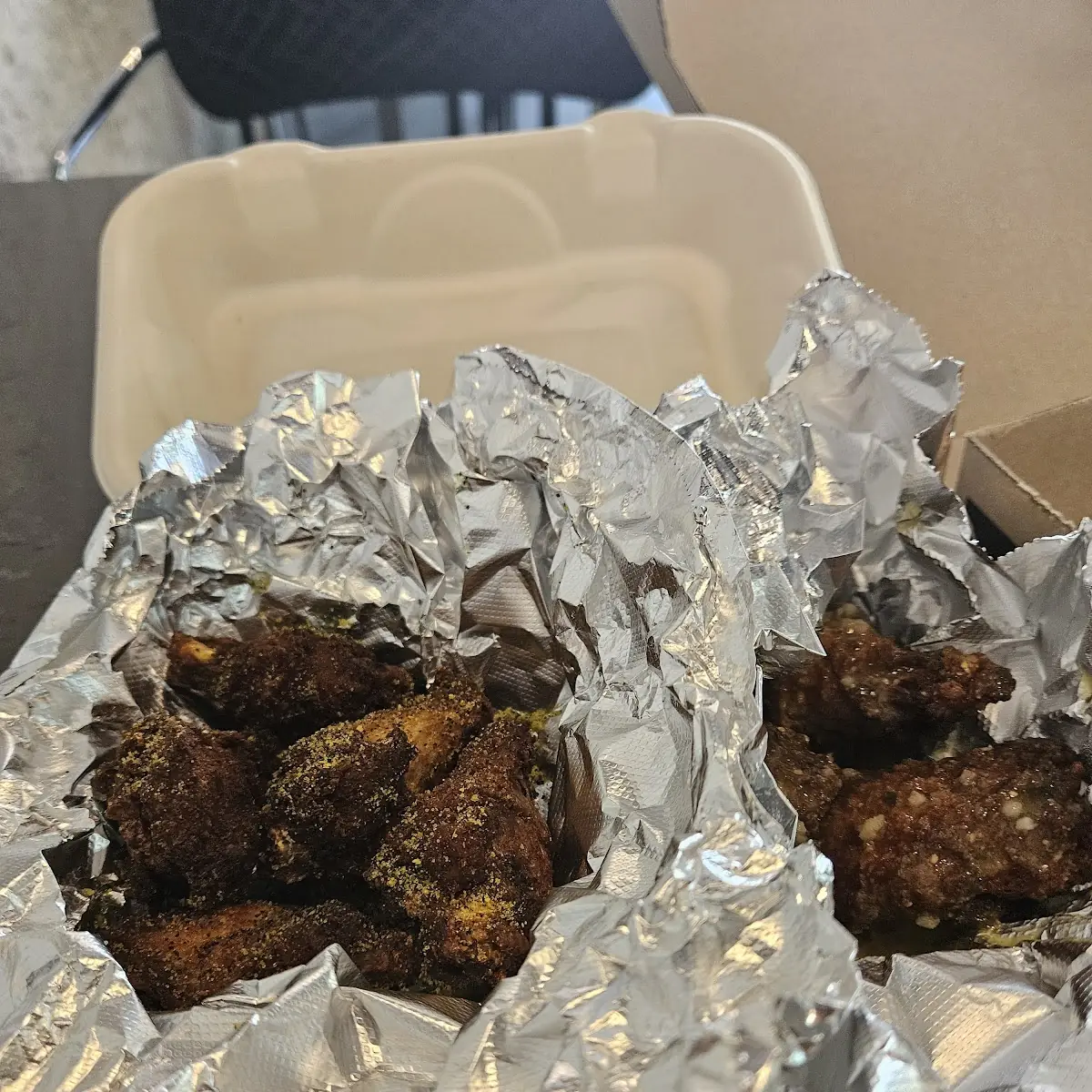 Lemon Pepper AMD Garlic Parm Wings