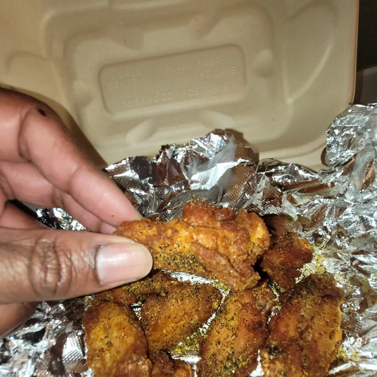 Lemon Pepper Chicken Wings