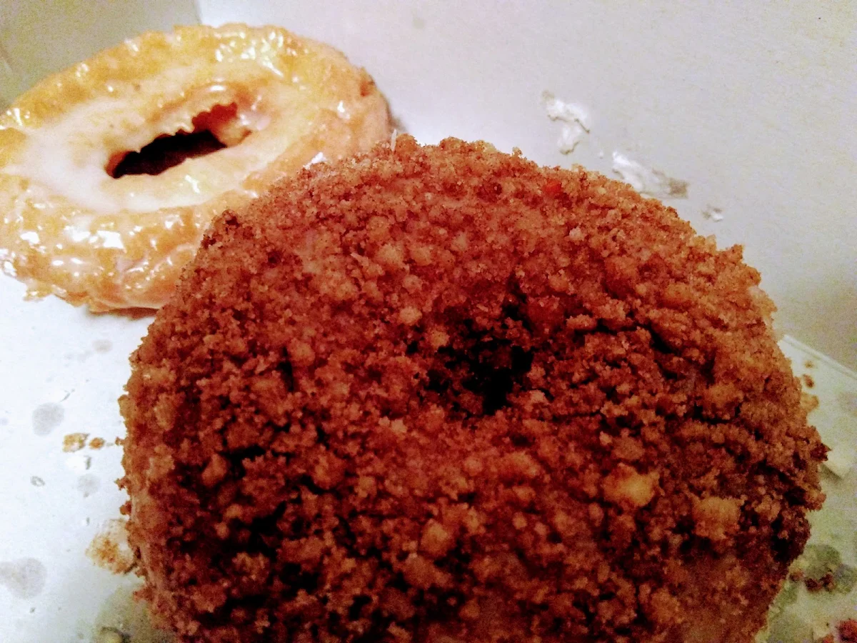 Old Fashioned Glazed and Cinnamon Donuts