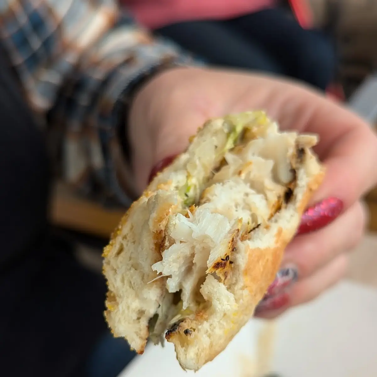 Grilled Halibut Sandwich
