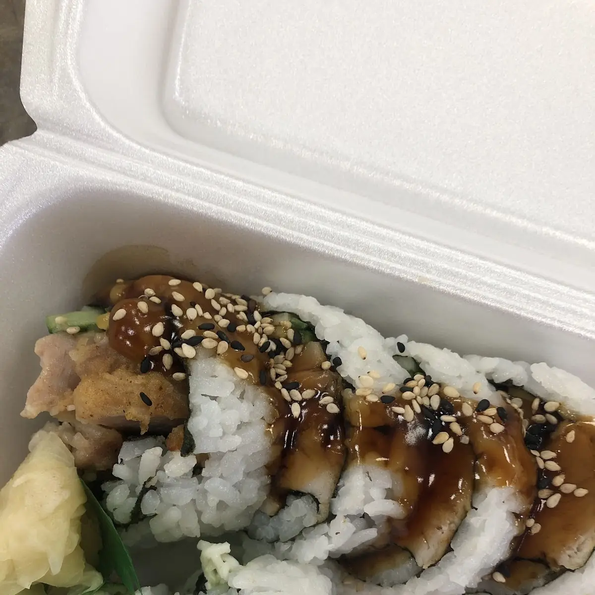 Chicken Teriyaki Roll, Sushi Nara