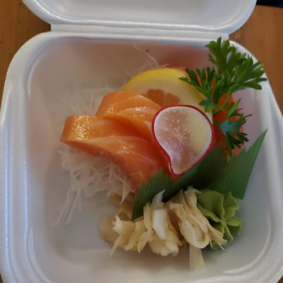 Salmon Sashimi, Sushi Nara