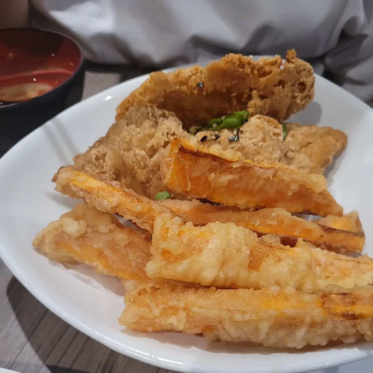 Yam Tempura, Sushi Nara